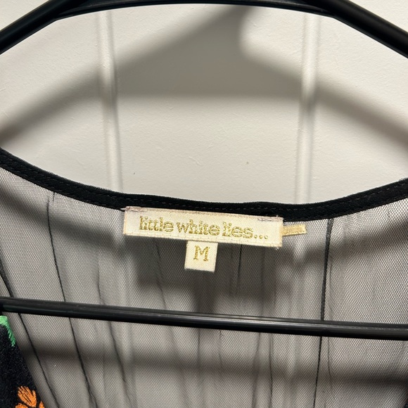 Black floral dress - Picture 2 of 5